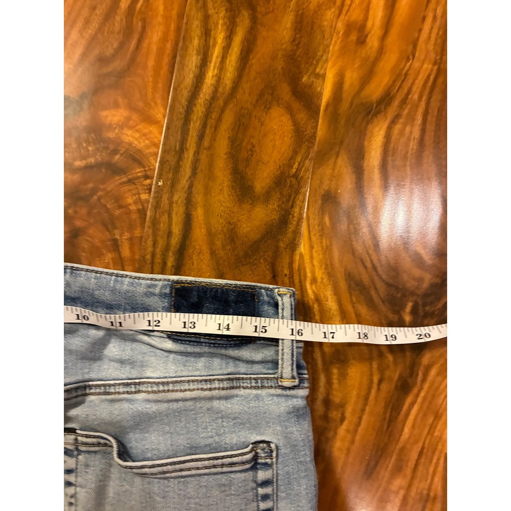 American Eagle Slim Light Wash Denim Jeans 31x30 Blue Cotton Blend Stretch‎ - Picture 5 of 7